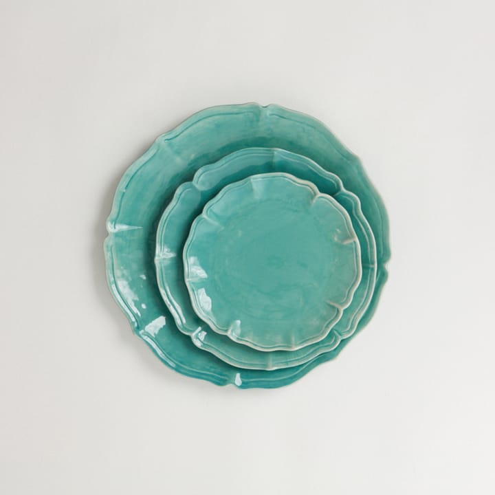 Judith soep- & pastabord Ø18 cm, Turquoise Olsson & Jensen