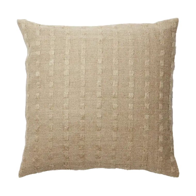Olsson & Jensen Lennox kussenhoes 50x50 cm Beige | Scandinavisch Interieur | Kussenhoezen | Beige