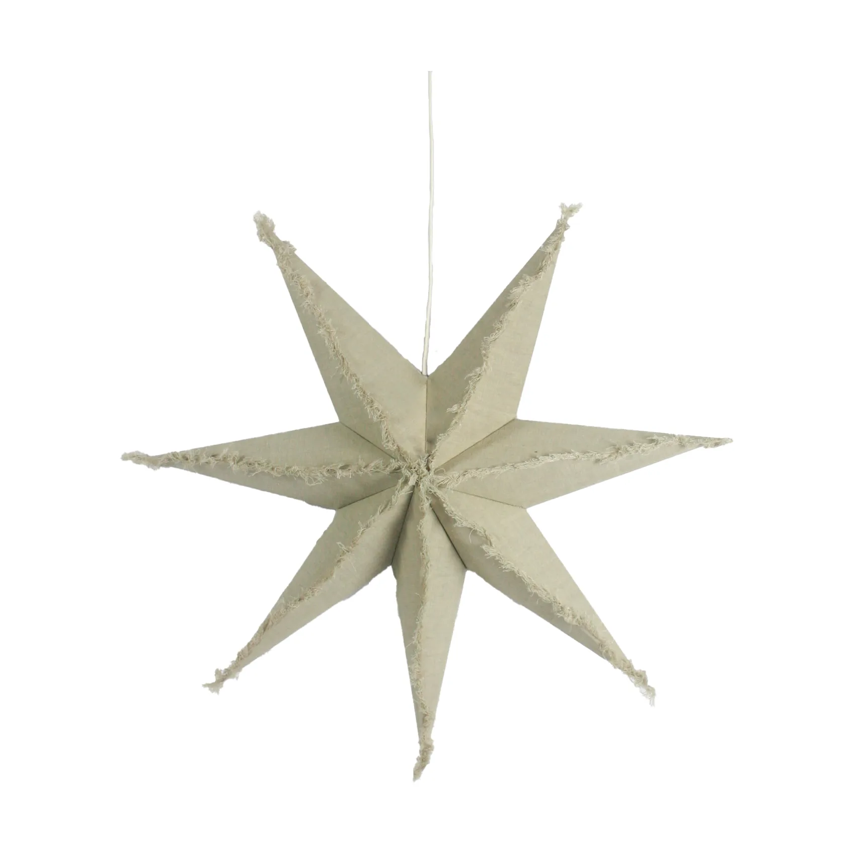 Lino kerstster 68 cm, Natuur Olsson & Jensen