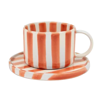 Monica kop met schotel - Roest - Olsson & Jensen