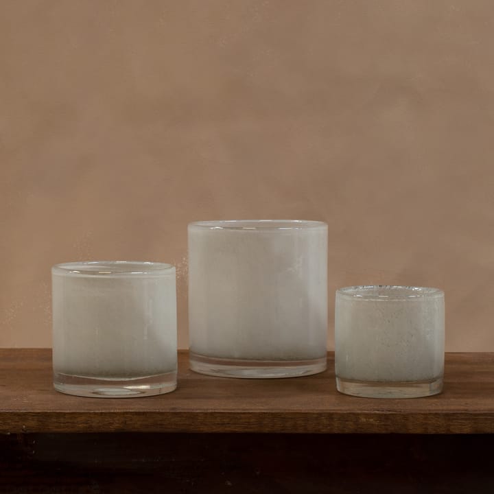 Nilla waxinelichthouder 12 cm, Grijsbeige
 Olsson & Jensen