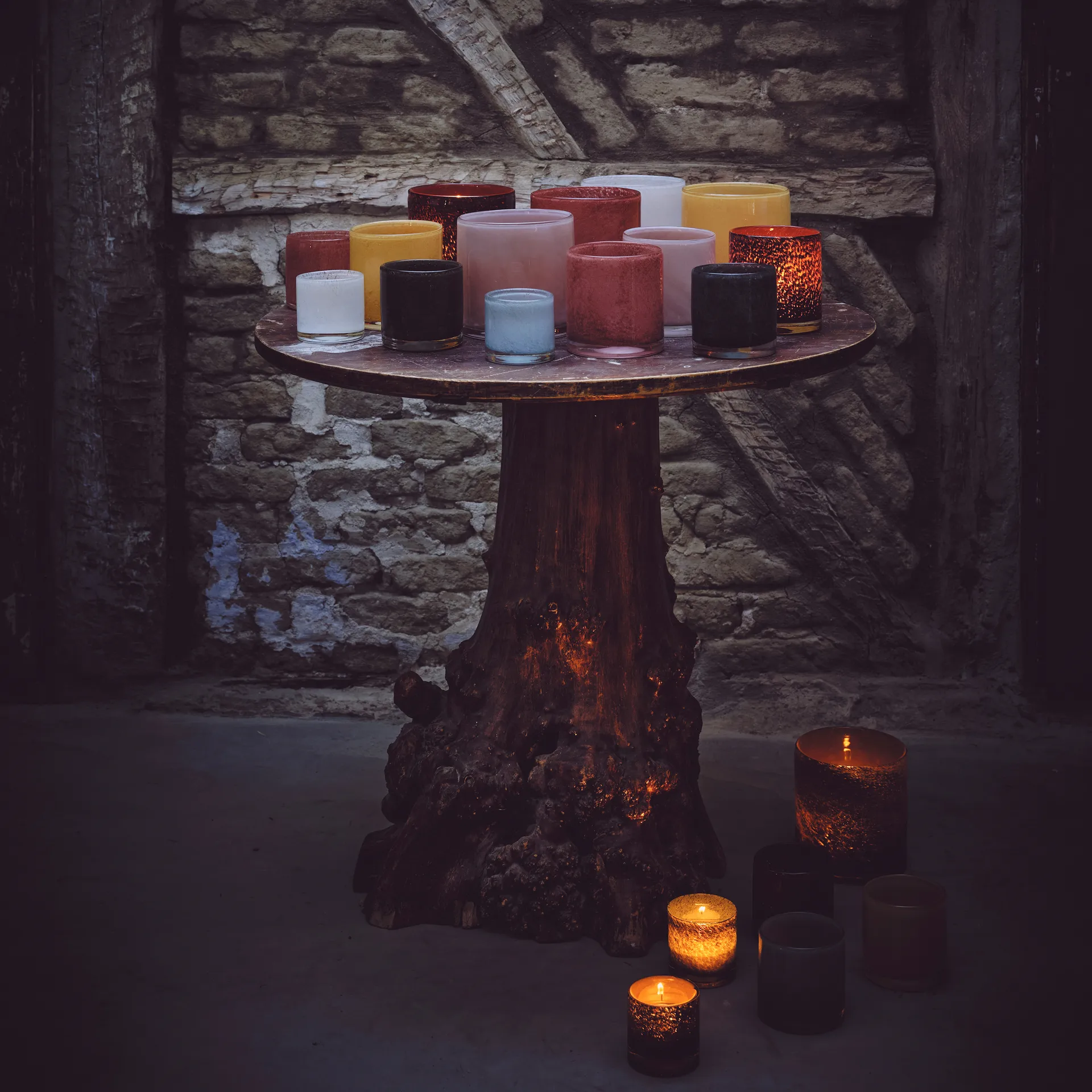 Nilla waxinelichthouder 8 cm, Wit Olsson & Jensen