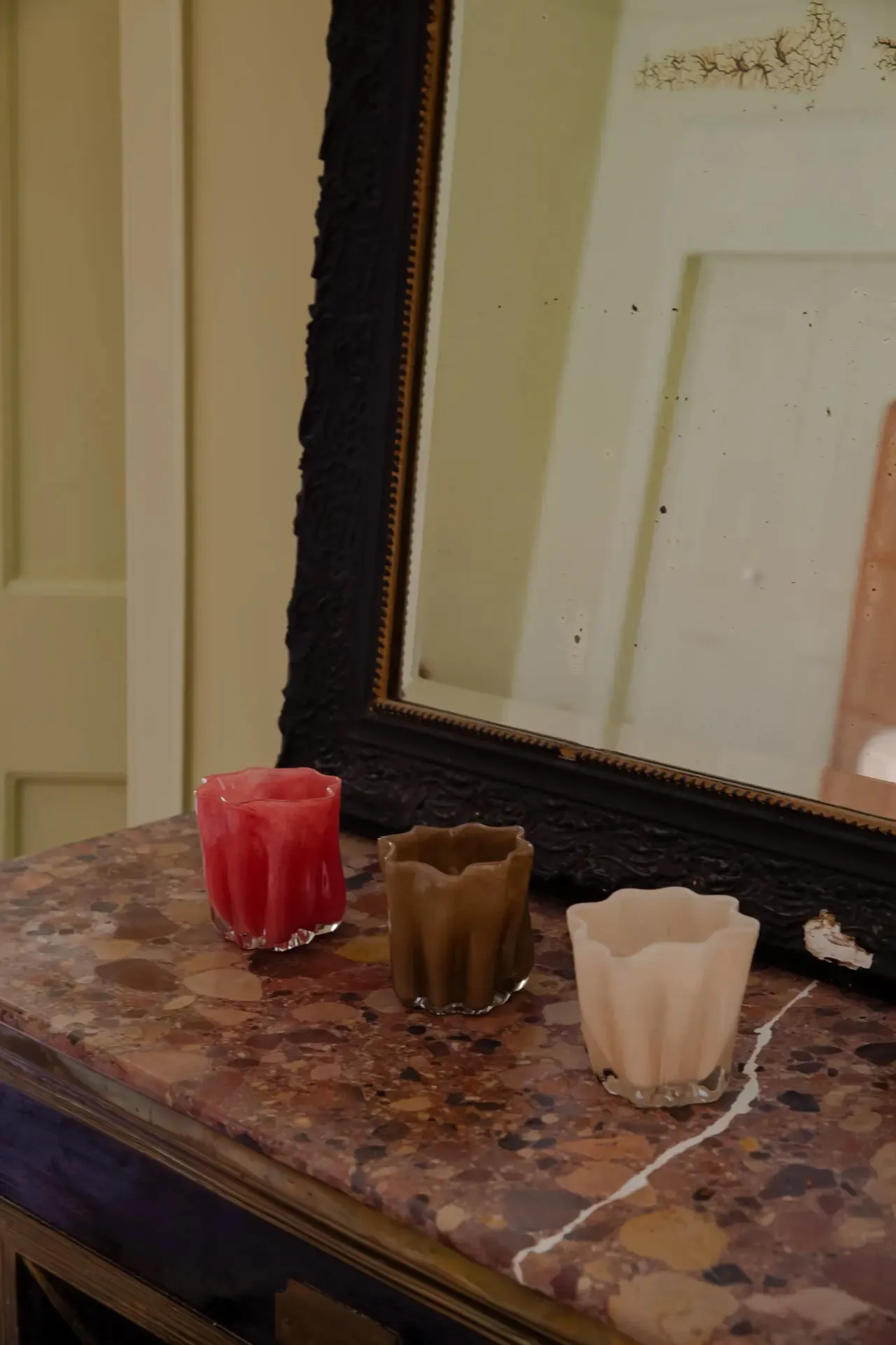 Tess lantaarn Ø10 cm., Bruin Olsson & Jensen