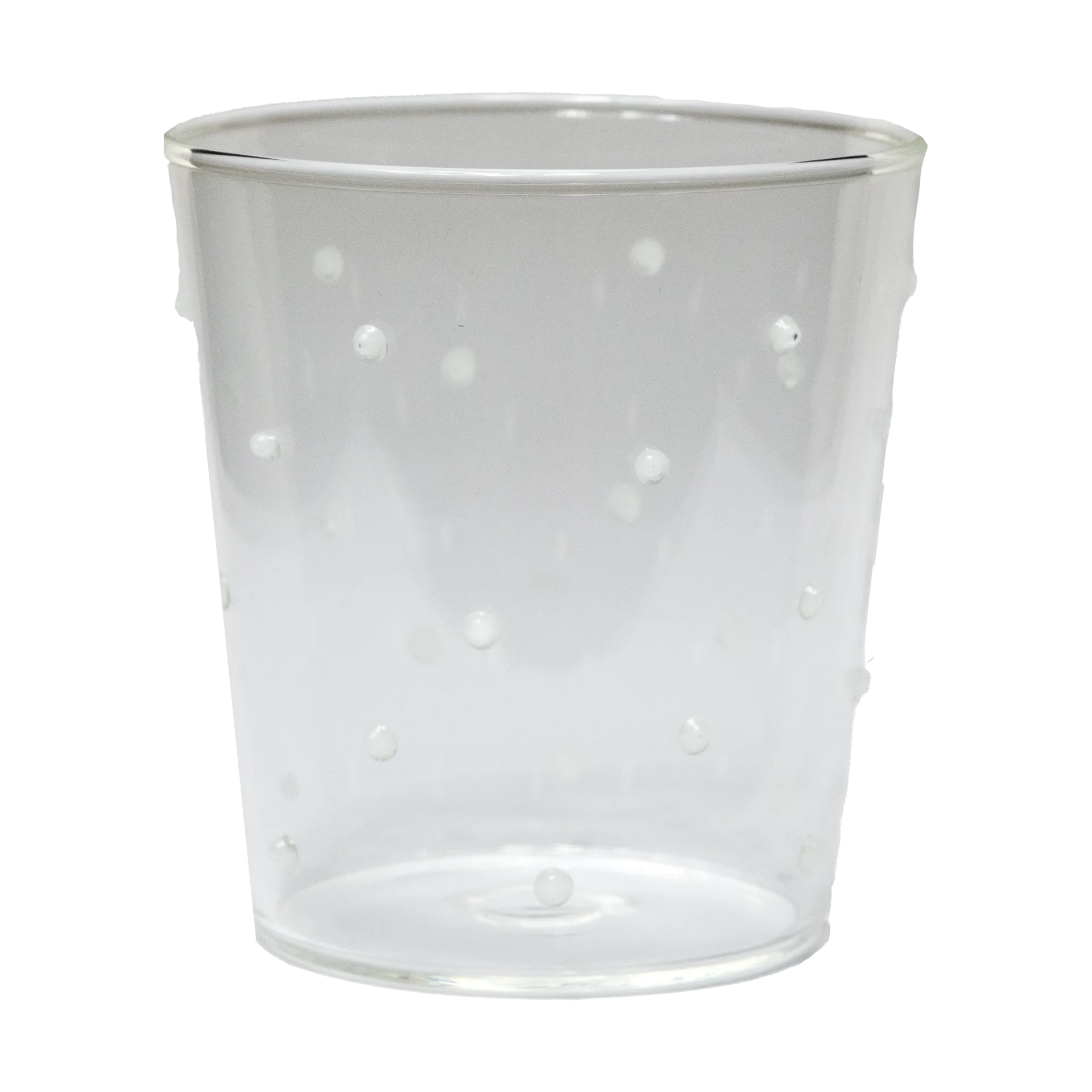 Venezia drinkglas 33 cl, Witte stippen Olsson & Jensen