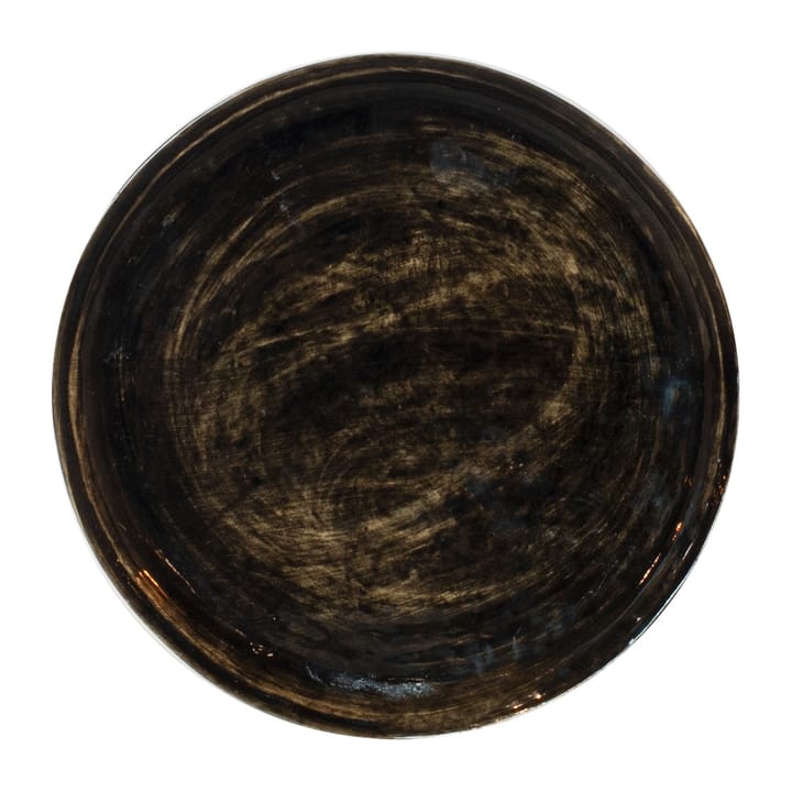 Yuki dinerbord - Bruin-zwart - Olsson & Jensen