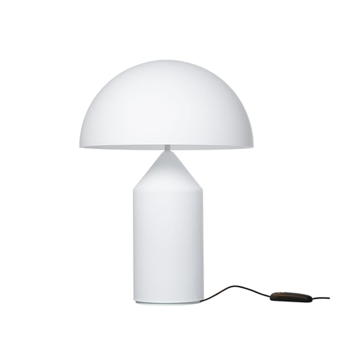 Atollo medium 235 tafellamp glas, Opal Oluce