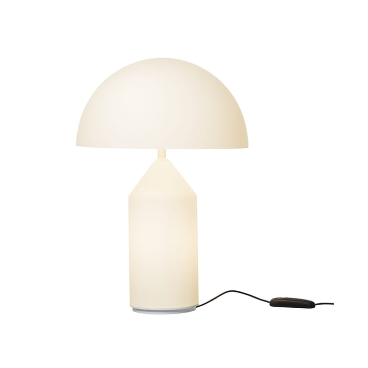 Atollo medium 235 tafellamp glas, Opal Oluce