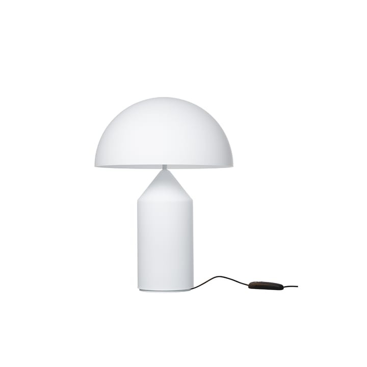 Atollo medium 237 tafellamp glas, opal, medium Oluce