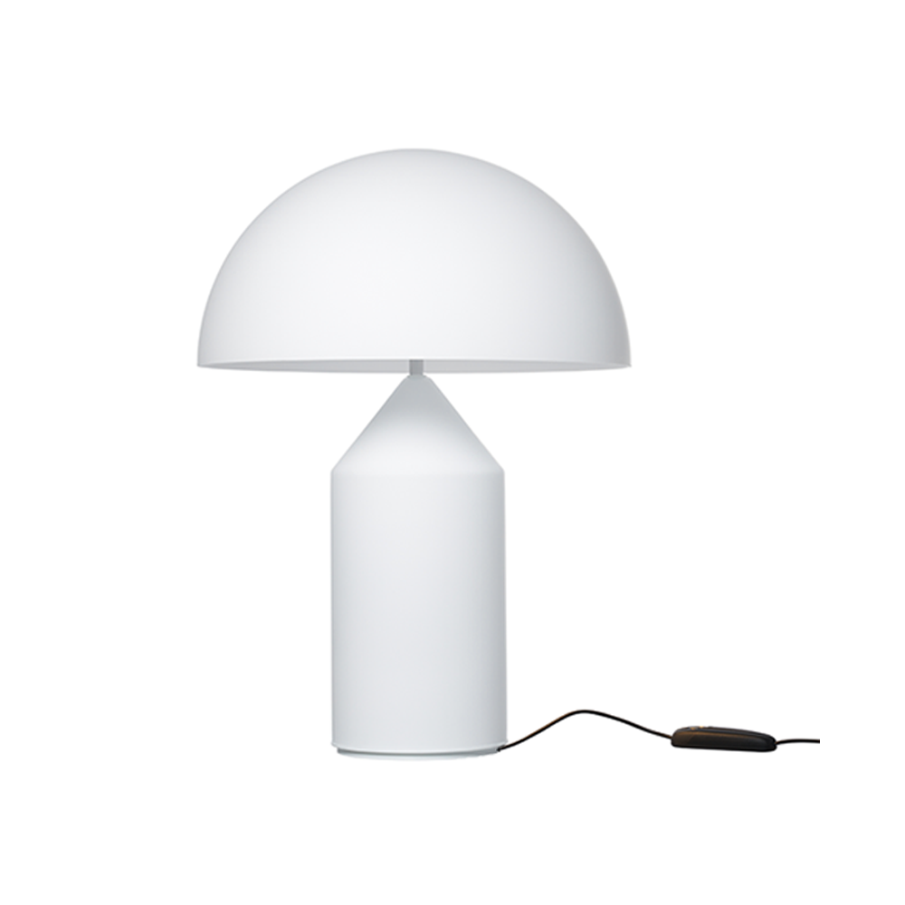Oluce Atollo tafellamp opal, large