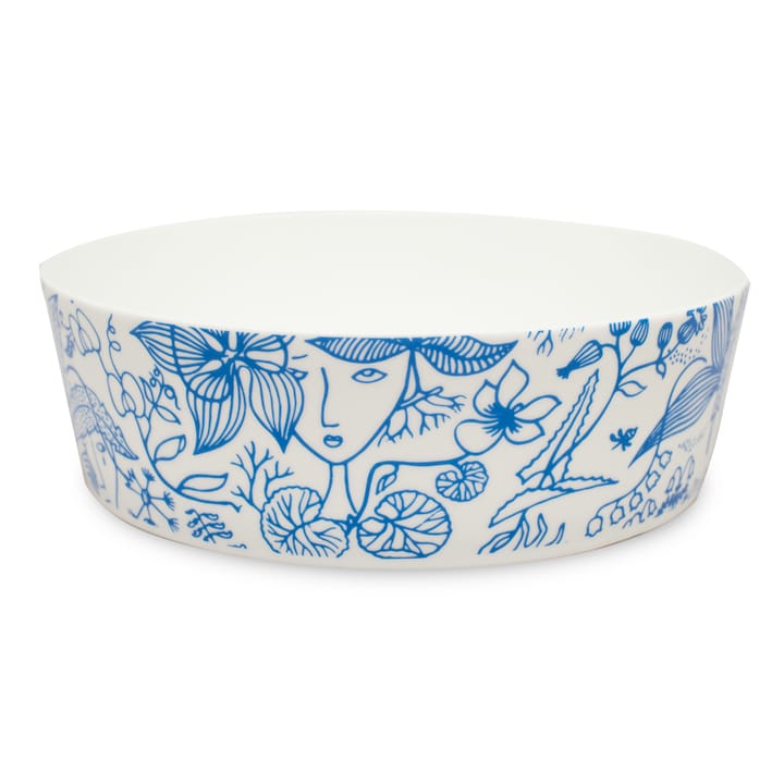 Grazia kom groot, Blauw-wit Opto Design