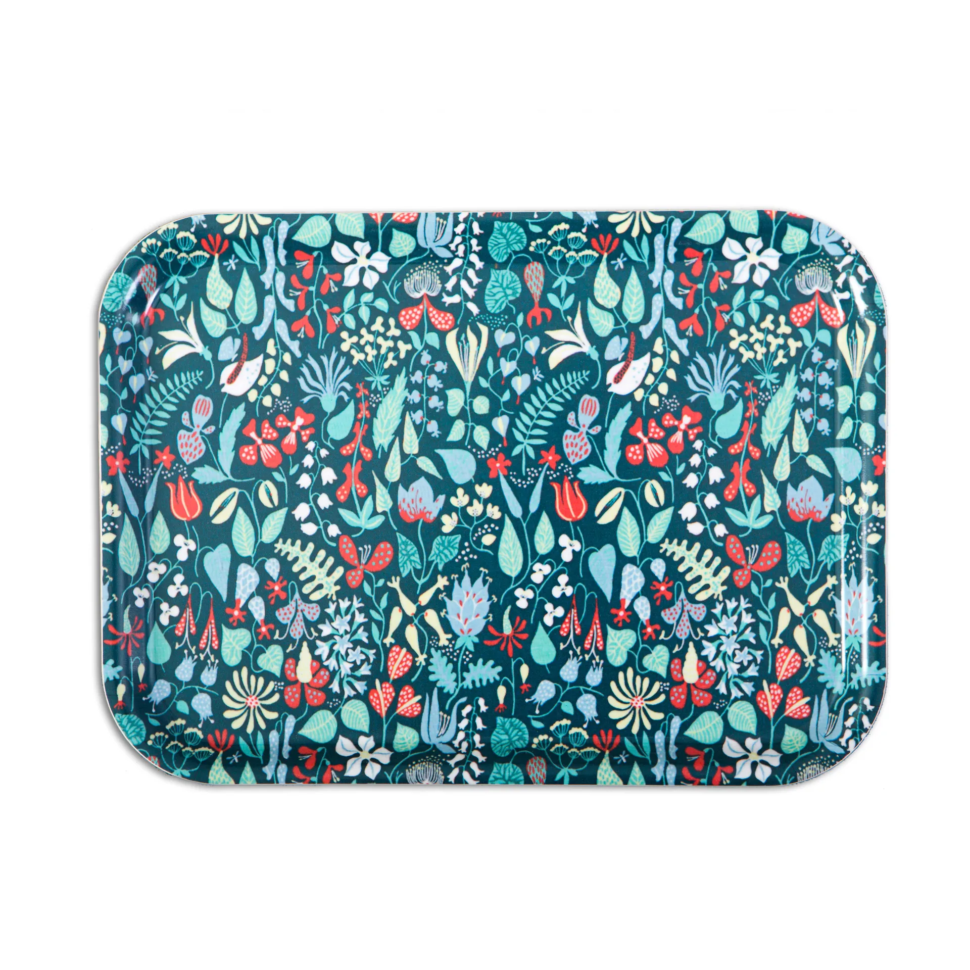 Herbarium dienblad blauw, 27 x 20 cm. Opto Design