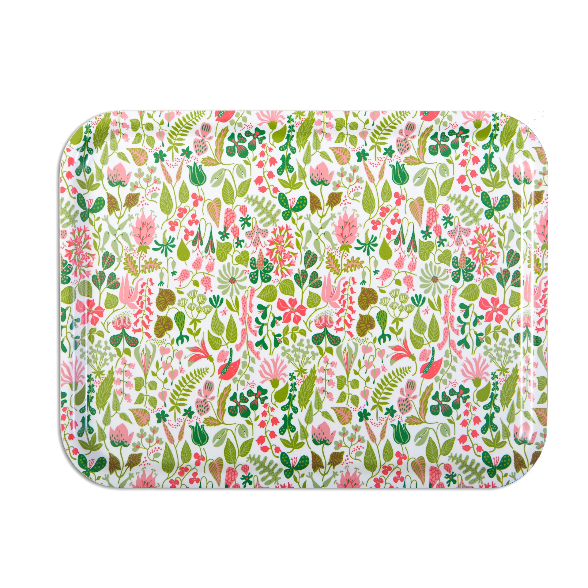 Herbarium dienblad roze, 27 x 20 cm. Opto Design