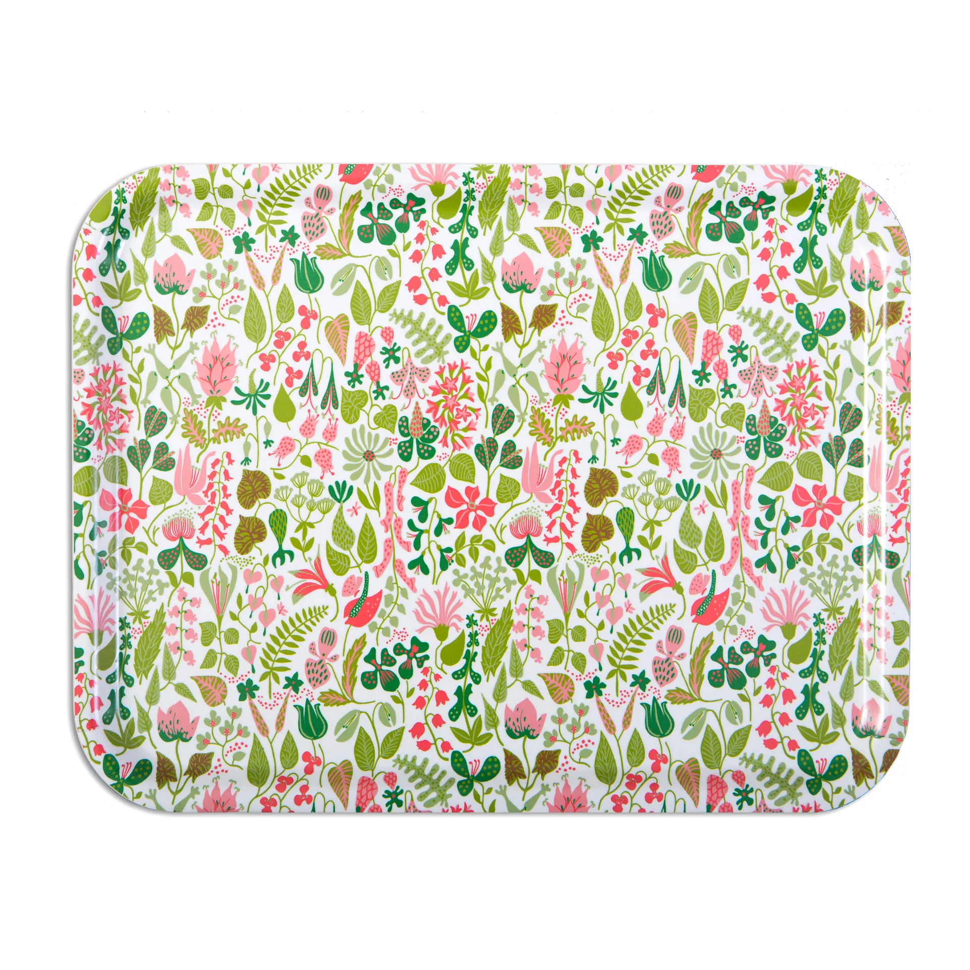 Herbarium dienblad roze, 36 x 28 cm. Opto Design