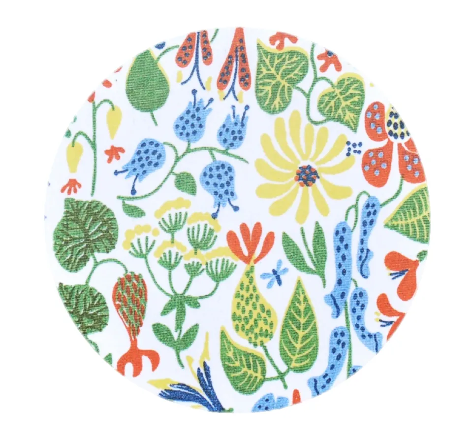 Herbarium gele pannenonderzetter, Ø 21 cm Opto Design