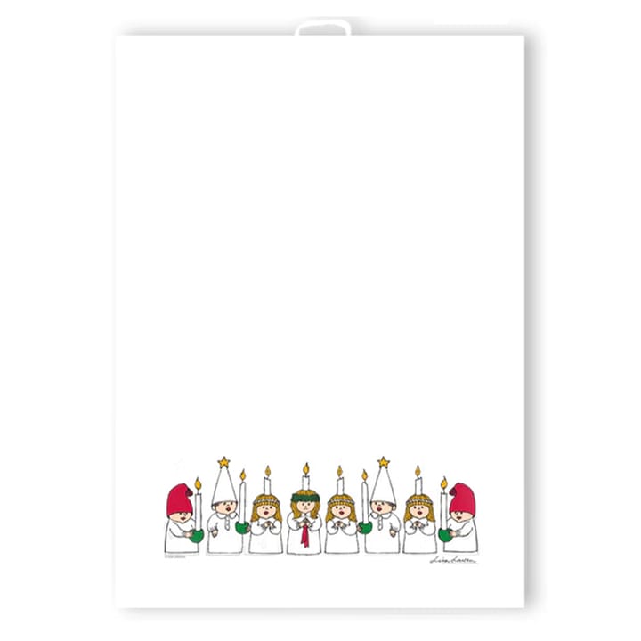 Lucia keukenhanddoek 50x70 cm - Wit - Opto Design