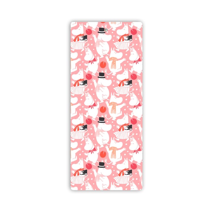 Moomin celebration Serveerplank 40x17 cm - Wit-roze - Opto Design