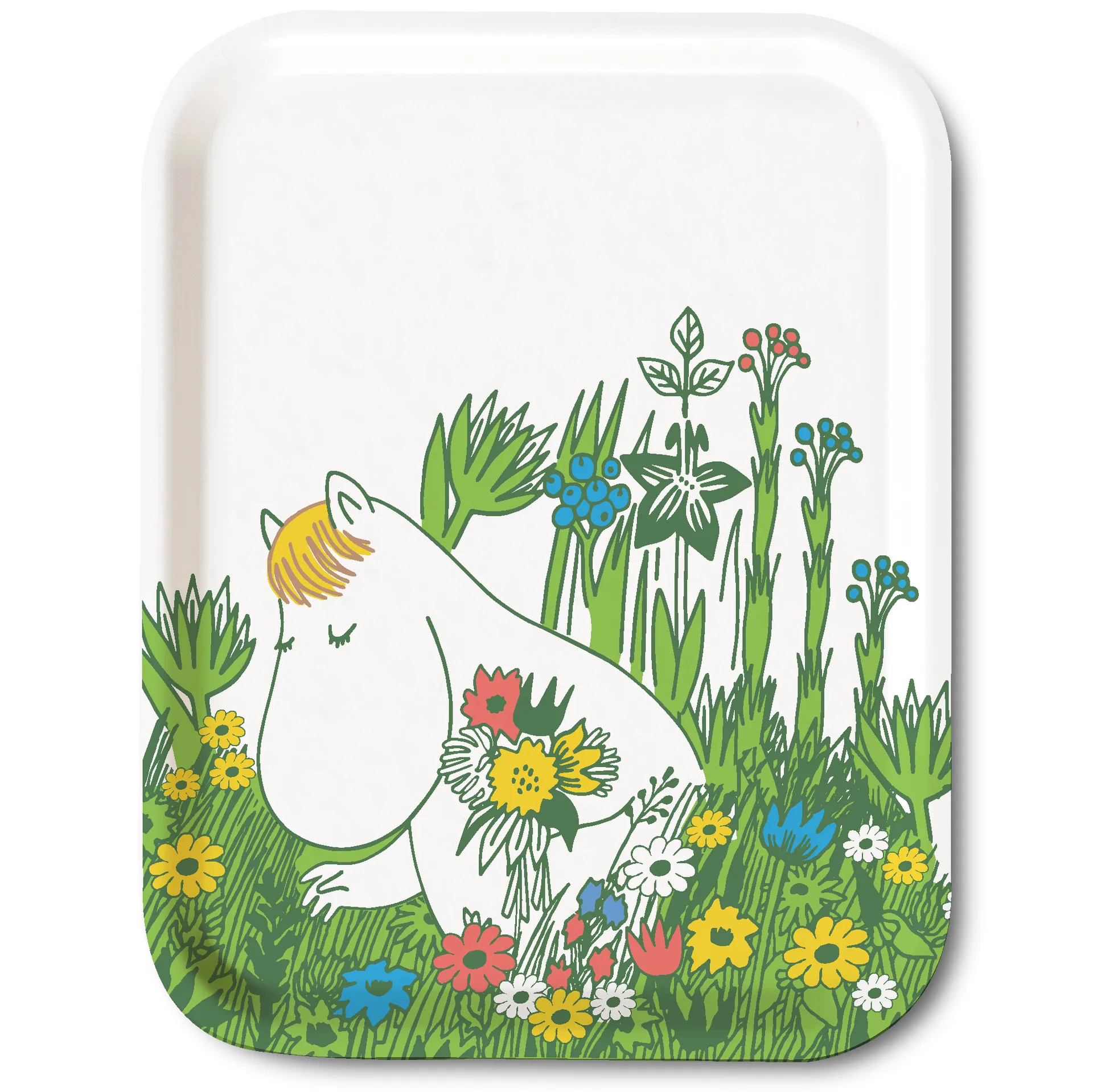 Moomin Snorkmaiden Summer dienblad, 27x20 cm Opto Design