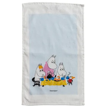 Moomin Teaparty handdoek - Blauw - Opto Design