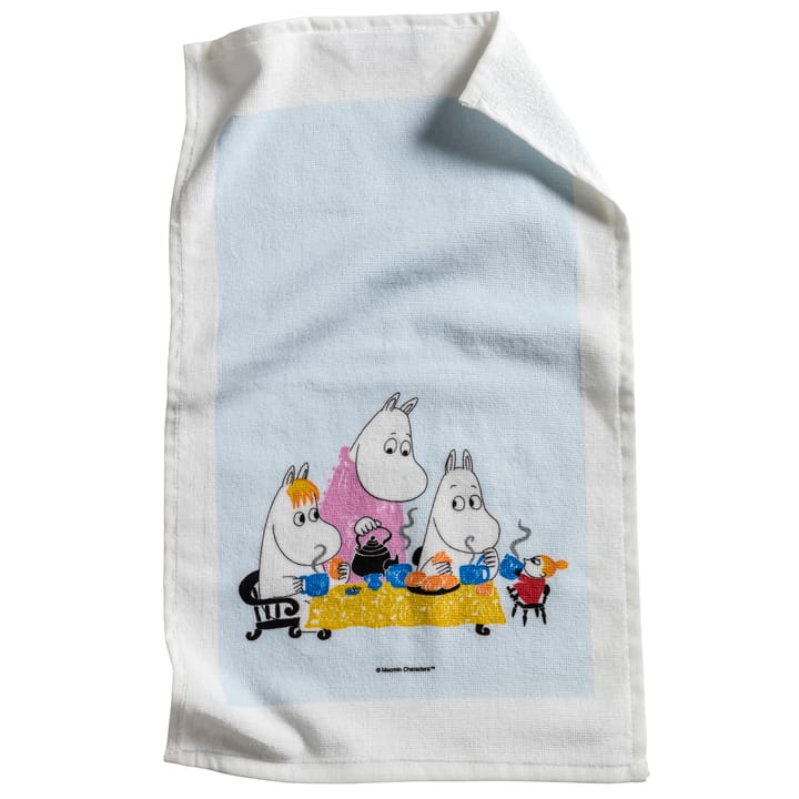 Moomin Teaparty handdoek - Blauw - Opto Design