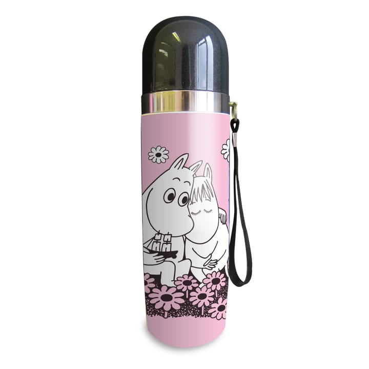 Moomin thermosfles Love 0,5 l - Roze - Opto Design
