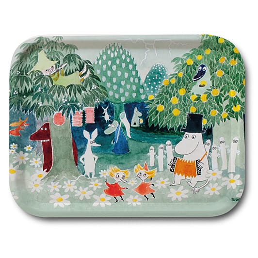 Moomin Trollkarlens Hatt dienblad - 27x20 cm - Opto Design