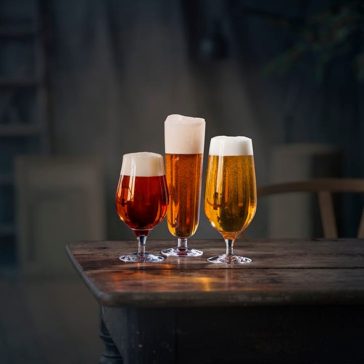 Beer pils bierglas 4-pack, 47 cl Orrefors