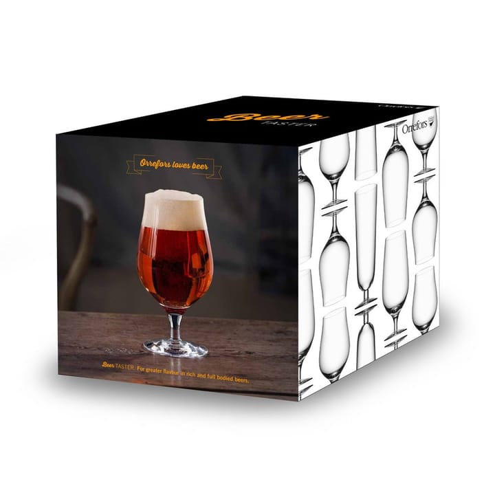 Beer taster bierglas 4-pack, 4-pack Orrefors
