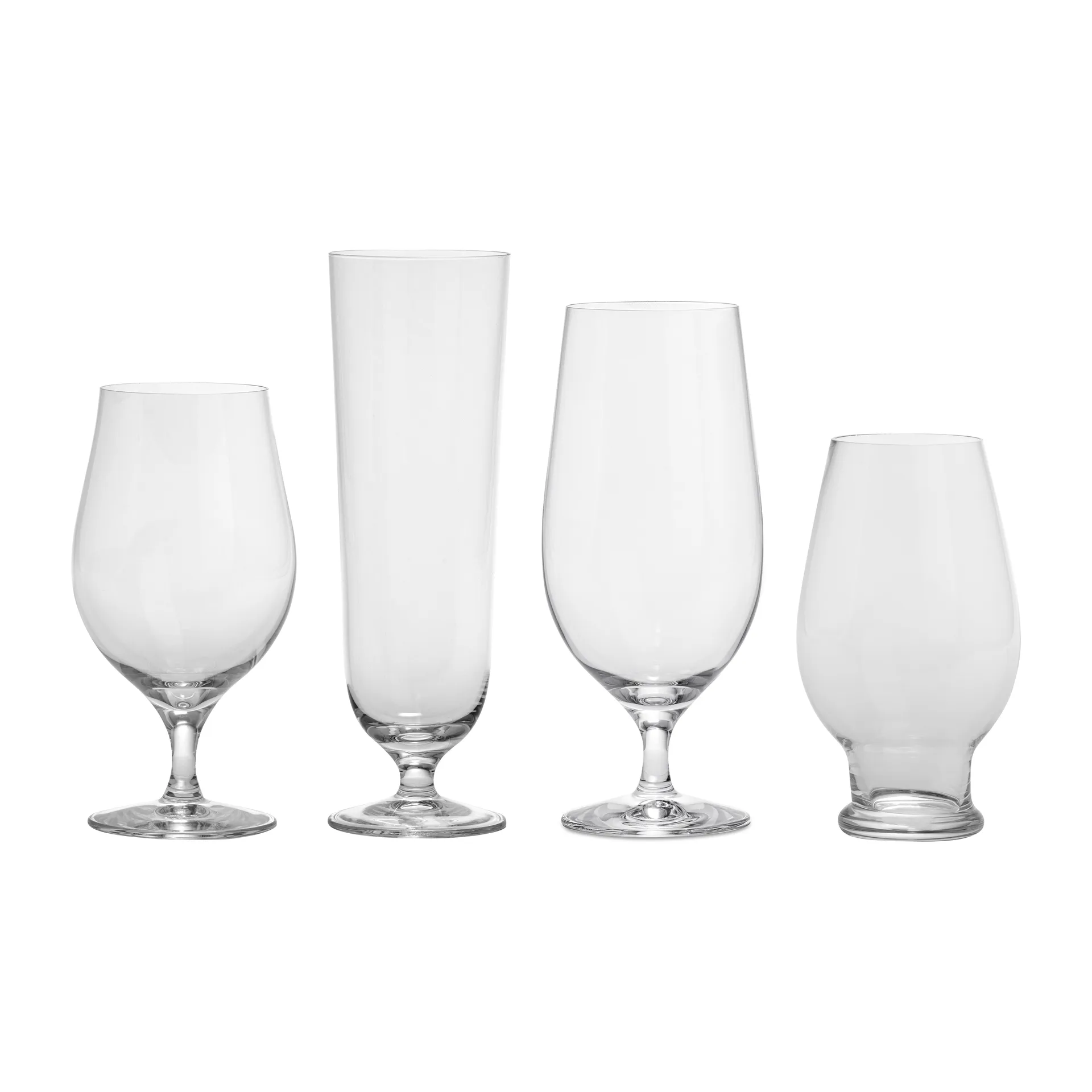 Beer tasting kit bierglas 4-delig, Transparant Orrefors