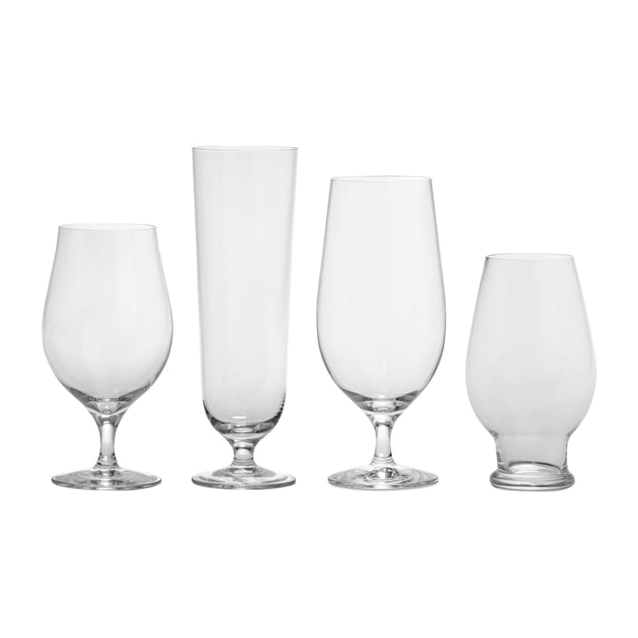 Beer tasting kit bierglas 4-delig - Transparant - Orrefors