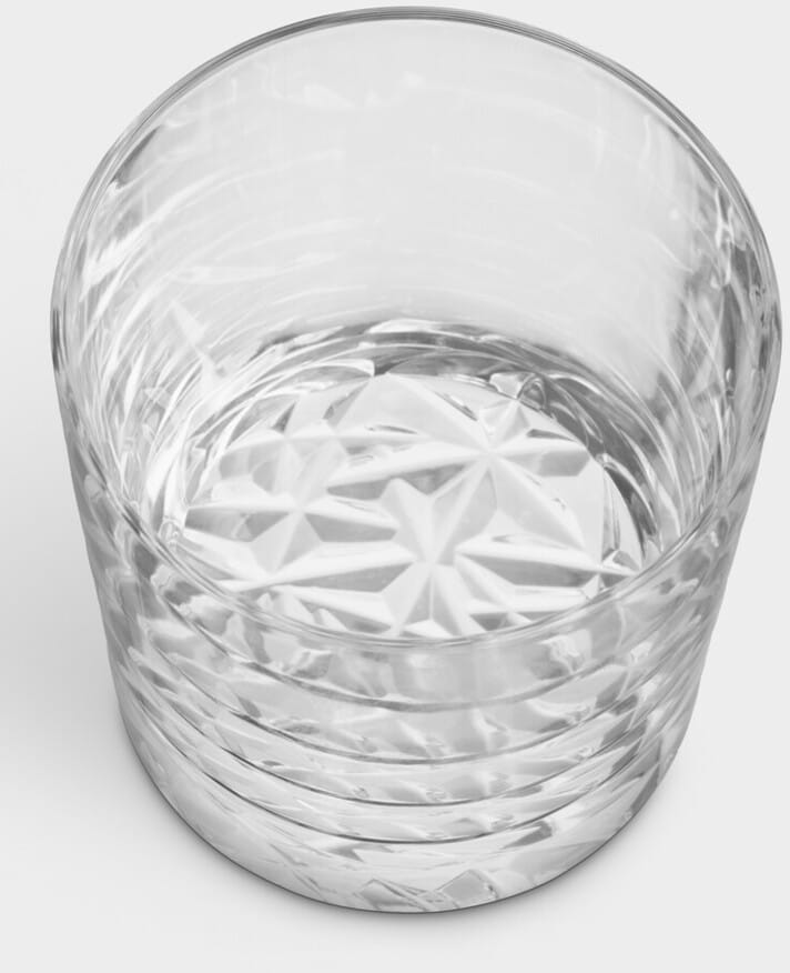 Carat old fashioned glas 21 cl 2-pack, Helder Orrefors