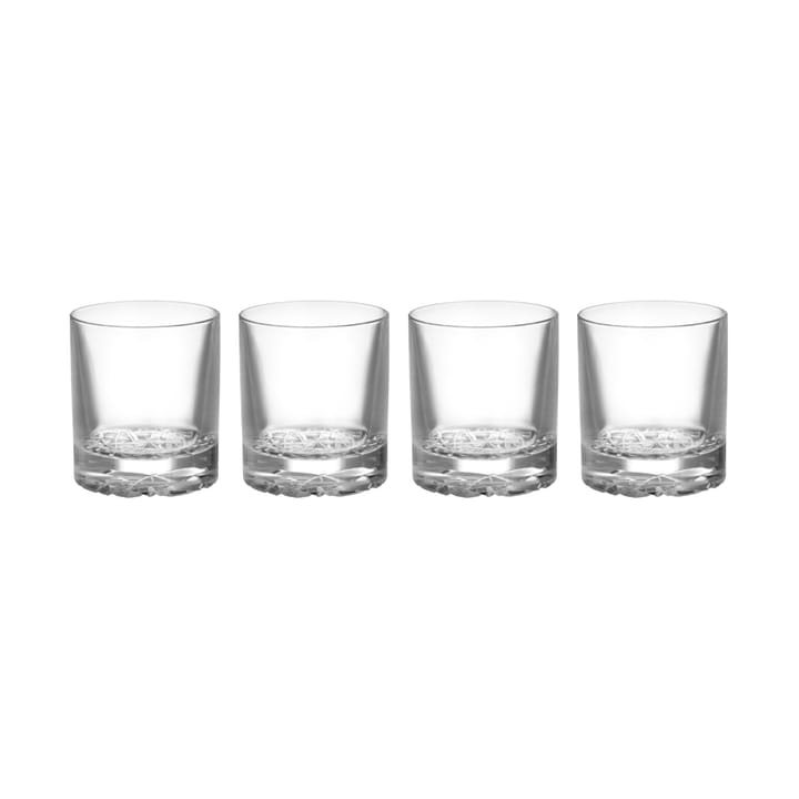 Carat old fashioned glas 21 cl 4-pack - Helder - Orrefors