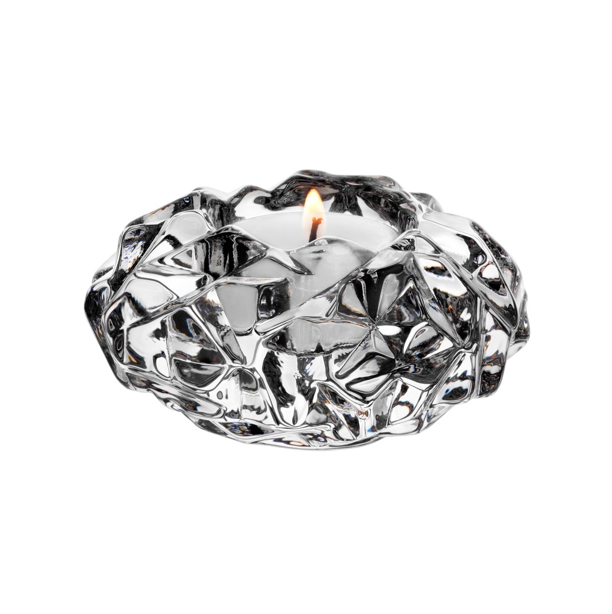 Orrefors Carat theelichthouder large