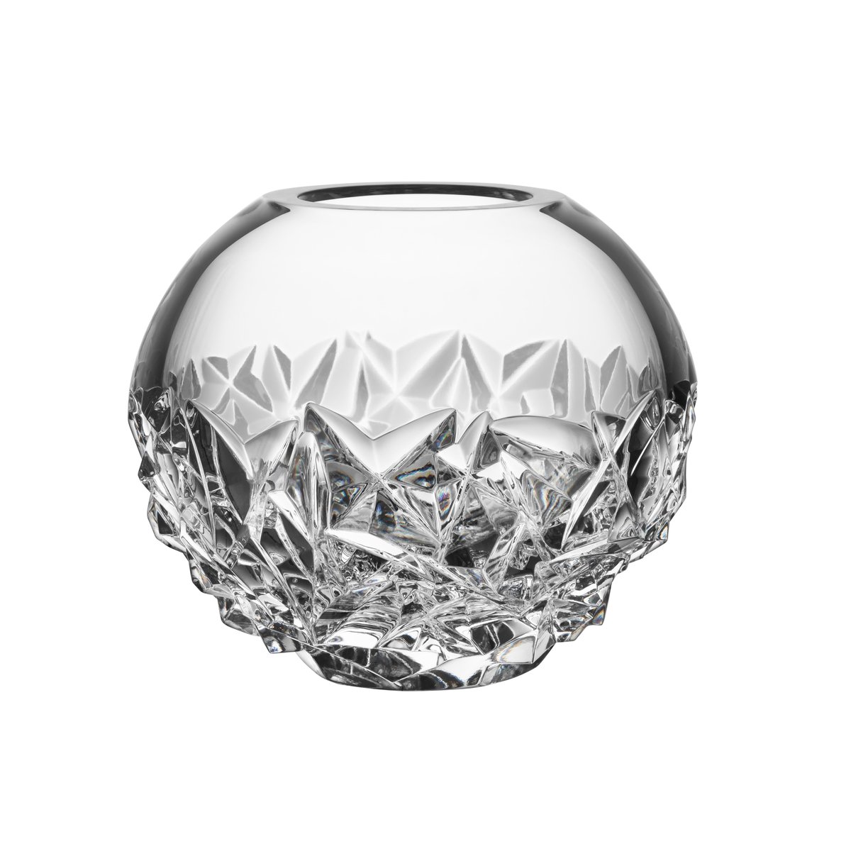 Orrefors Carat vaas Ø 13 cm.