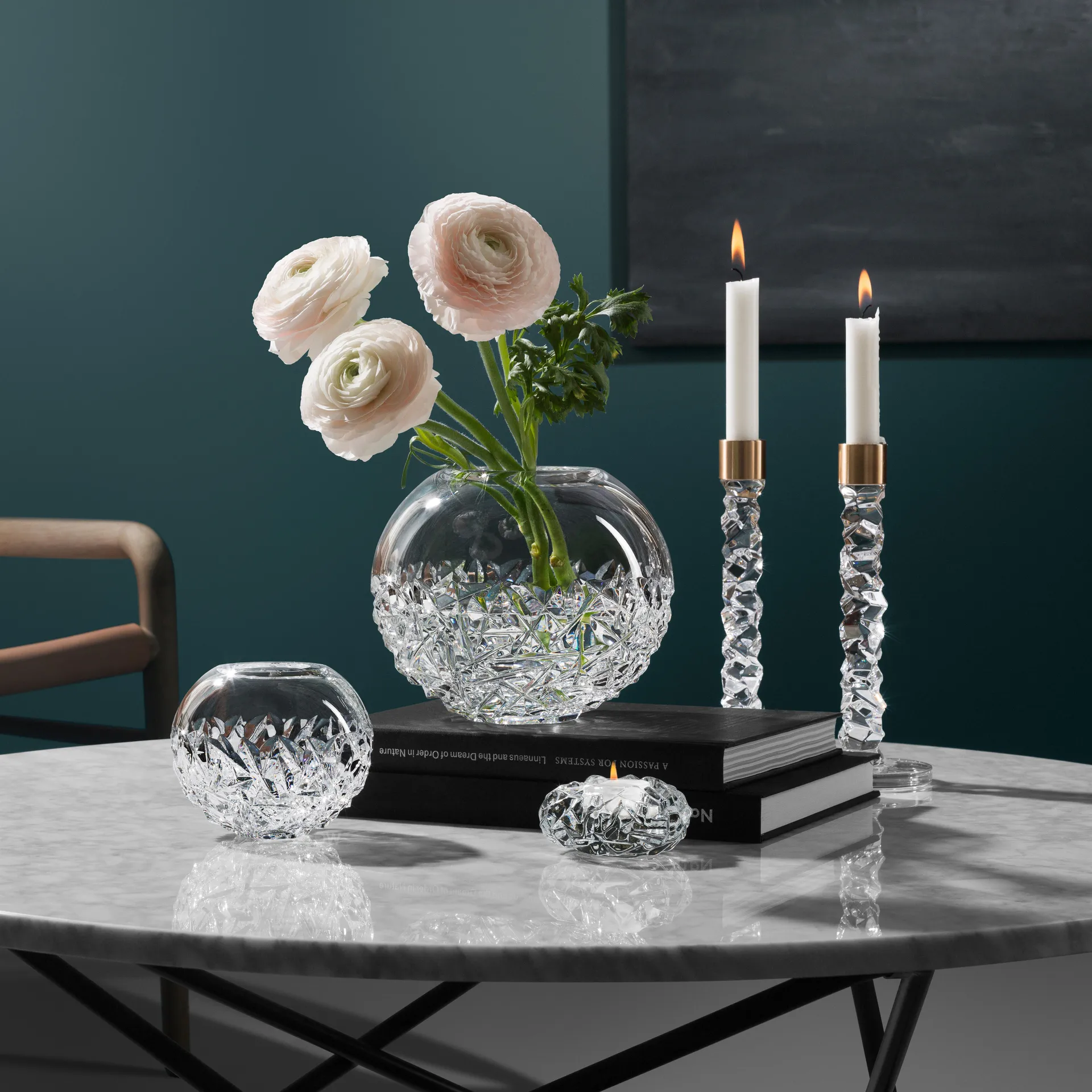 Carat vaas, Ø 20,4 cm. Orrefors