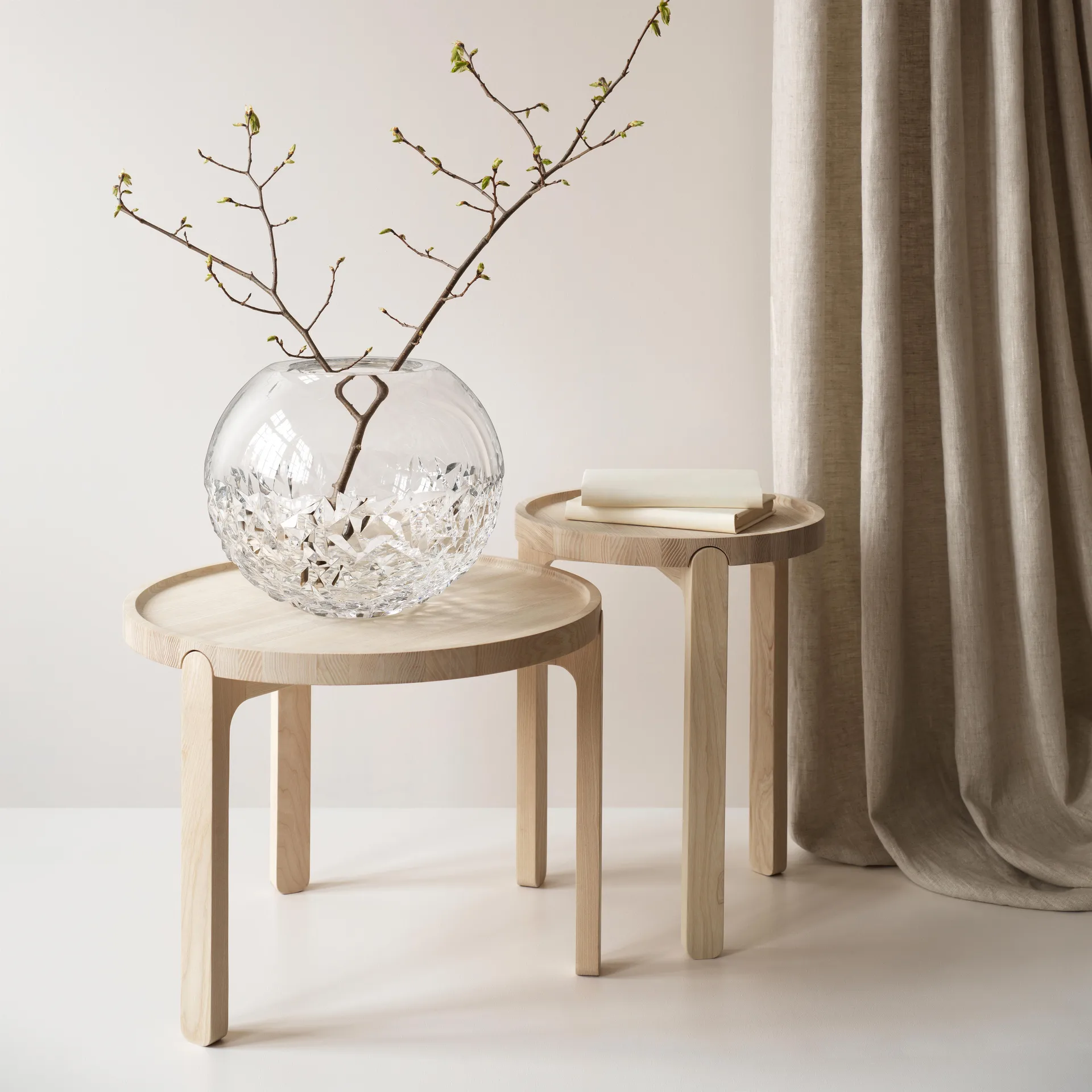 Carat vaas, Ø 20,4 cm. Orrefors