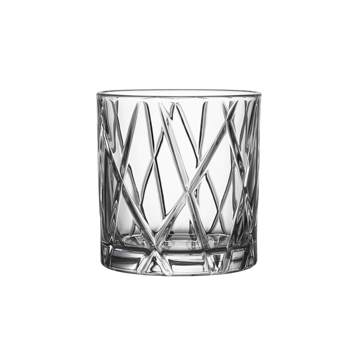 City Double Old Fashioned glas 4-pack, 34 cl. Orrefors
