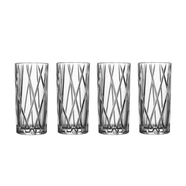 City High Ball glas 4-pack - 35 cl. - Orrefors