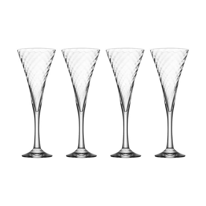 Helena champagneglas 25 cl 4-pack - Transparant - Orrefors