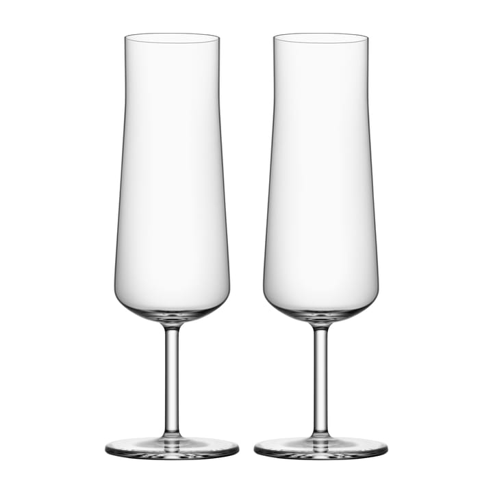 Informal champagneglas 22 cl 2-pack - Transparant - Orrefors