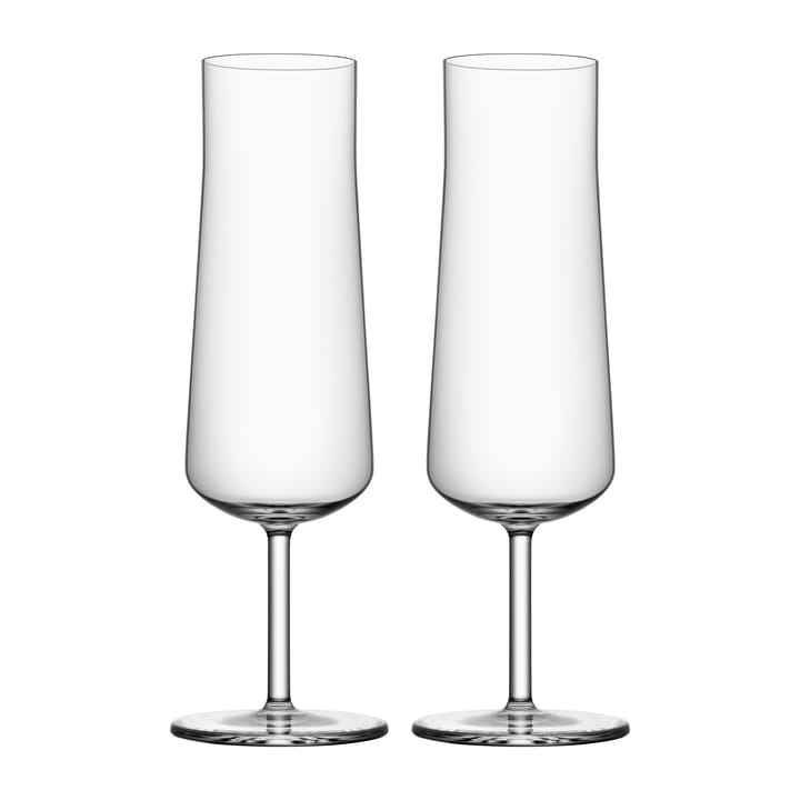 Informal champagneglas 22 cl 2-pack - Transparant - Orrefors