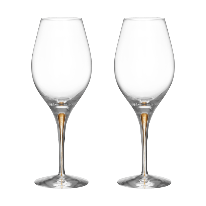 Intermezzo Balance wijnglazen 44 cl 2-pack - Goud - Orrefors