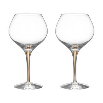 Intermezzo Bouquet wijnglazen 70 cl 2-pack - Goud - Orrefors