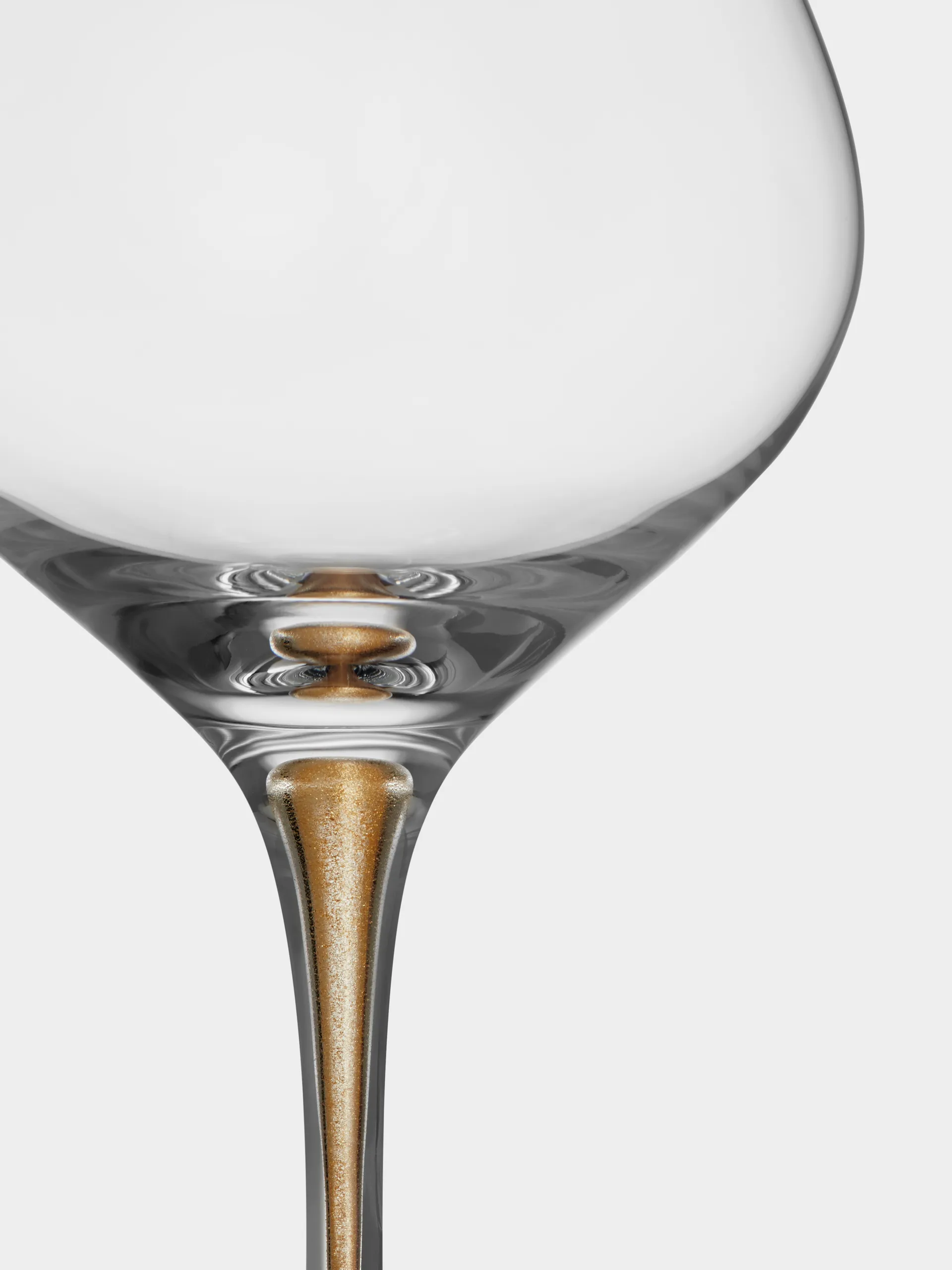 Intermezzo Bouquet wijnglazen 70 cl 2-pack, Goud Orrefors