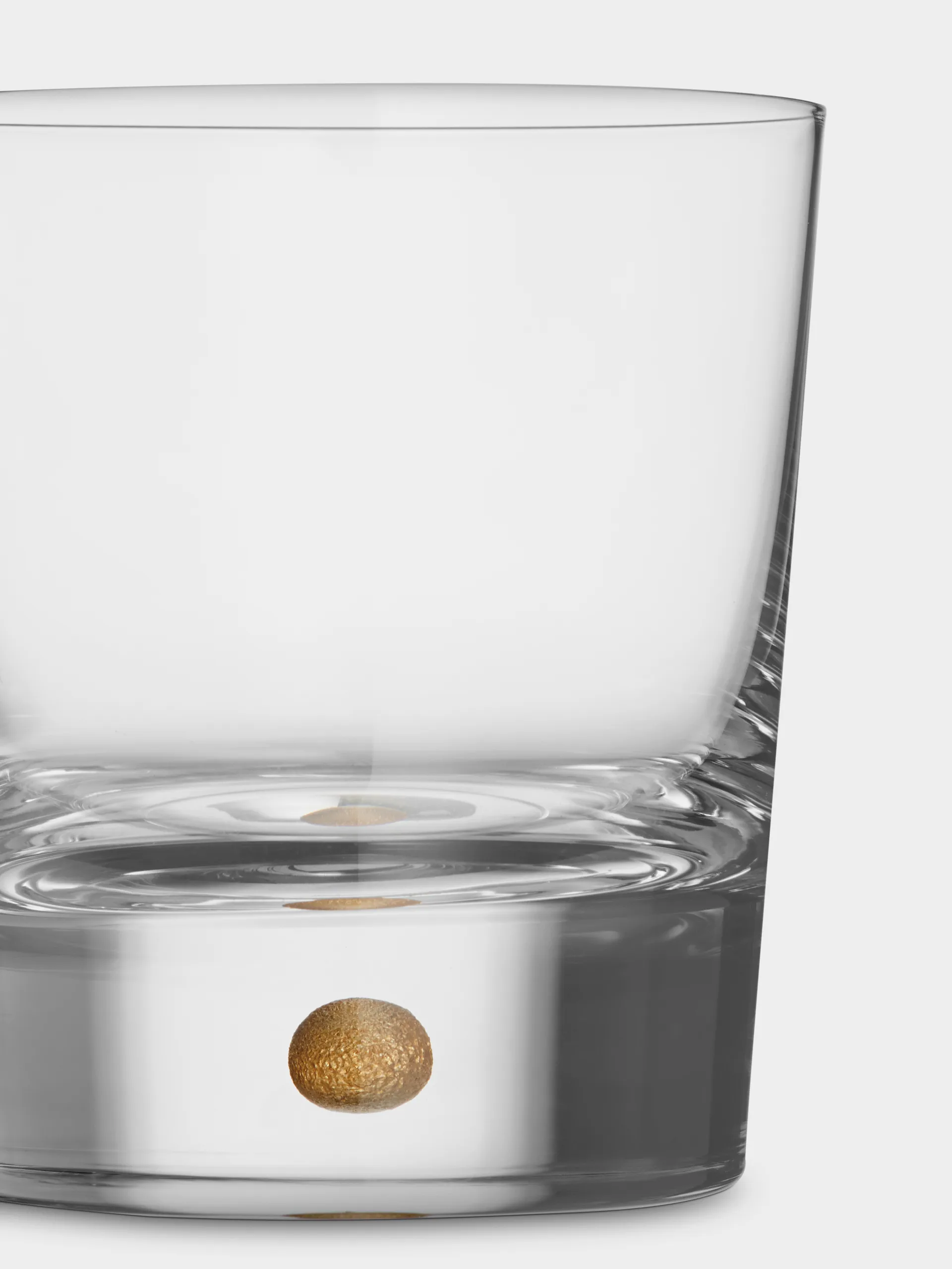 Intermezzo double old fashioned 40 cl 2-pack, Goud Orrefors