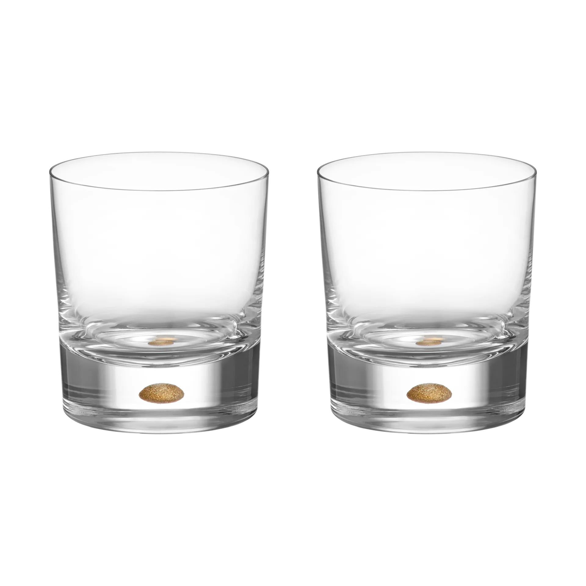 Intermezzo old fashioned 25 cl 2-pack, Goud Orrefors