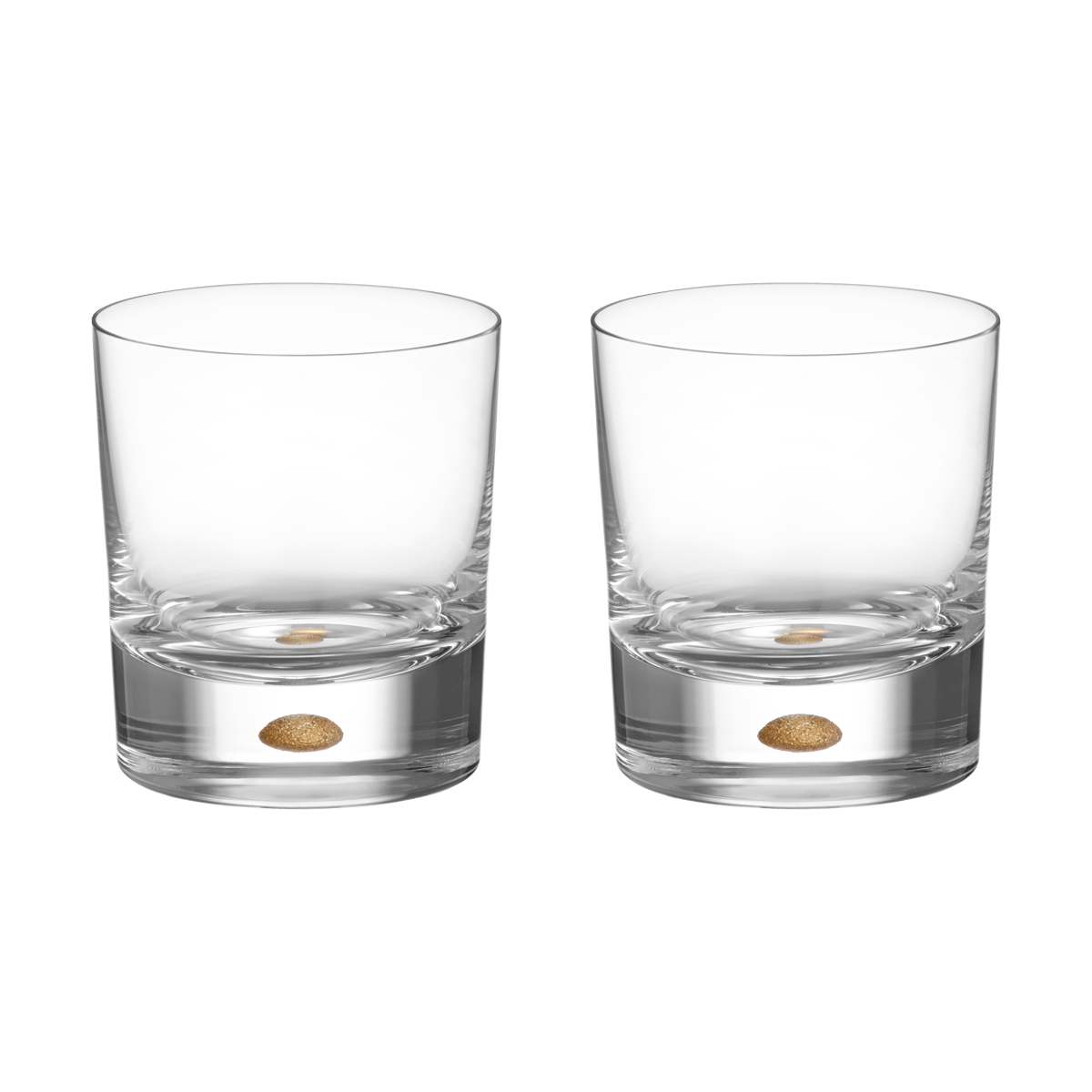 Orrefors Intermezzo old fashioned 25 cl 2-pack Goud