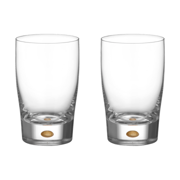 Intermezzo tumbler 25 cl 2-pack - Goud - Orrefors