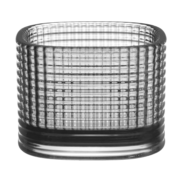 Magica kaarsenhouder super circle 5 cm - Grijs - Orrefors