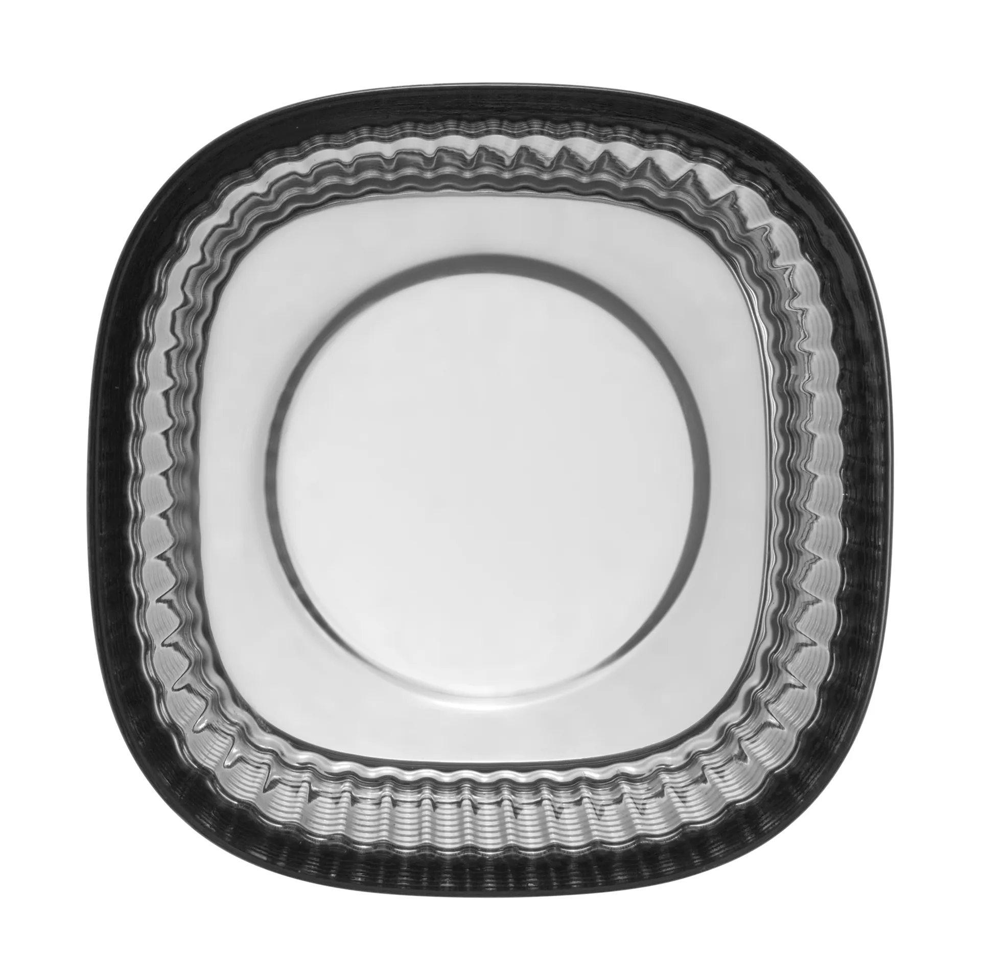 Magica kaarsenhouder super circle 5 cm, Grijs Orrefors