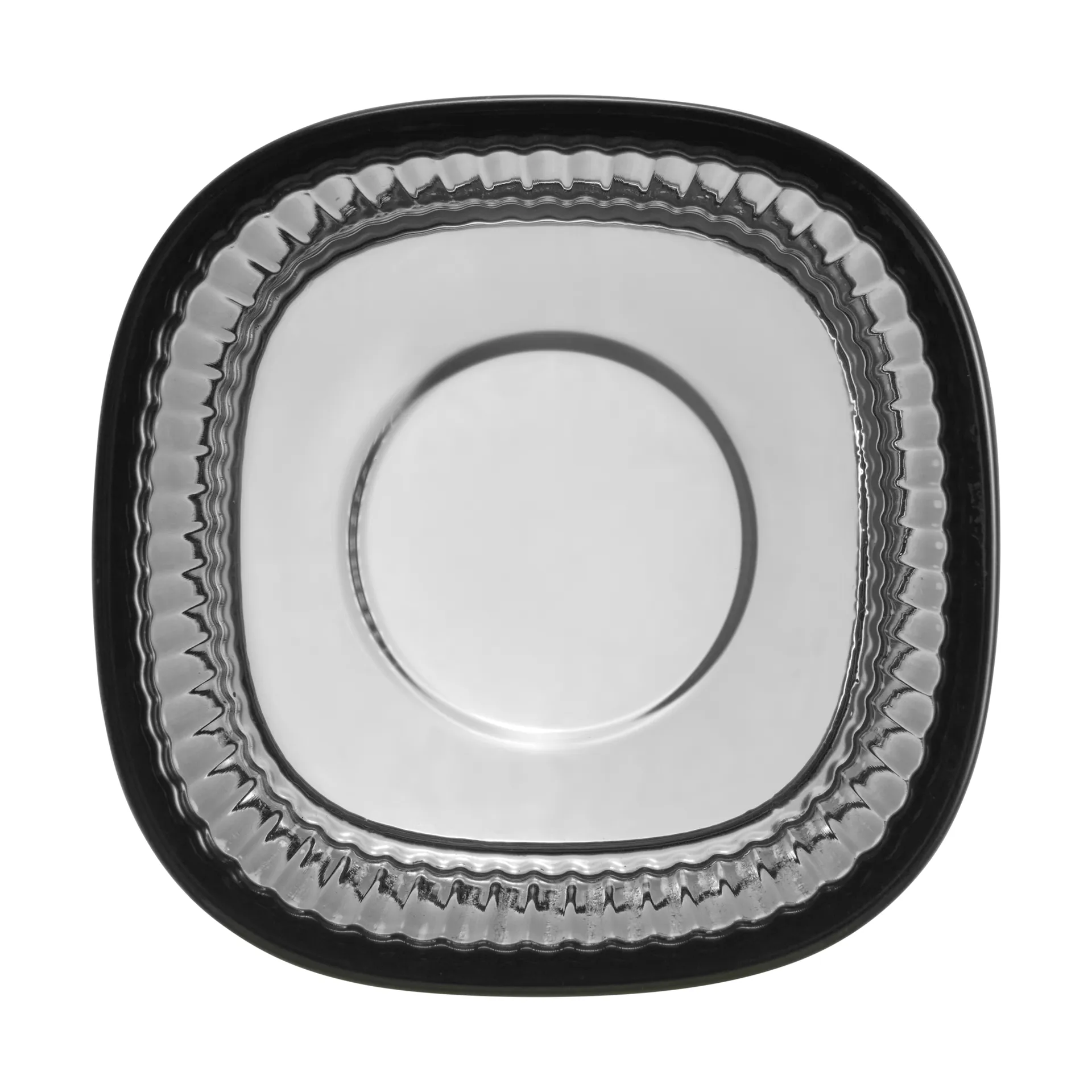 Magica kaarsenhouder super circle 7 cm, Grijs Orrefors